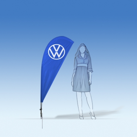 BeachFlag slza - S (1,8m)