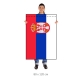 Srbsko vlajka