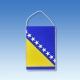 Bosna a Hercegovina stolová zástavka