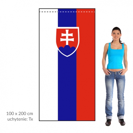 SR zástava 100x150 cm