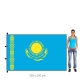 Kazachstan vlajka 