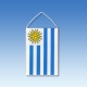 Uruguay stolová zástavka