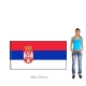 Srbsko vlajka