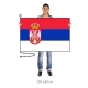 Srbsko vlajka