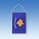 Kosovo stolová zástavka
