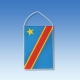Kongo stolová zástavka