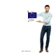 EU vlajka 30x20 cm