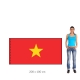 Vietnam vlajka