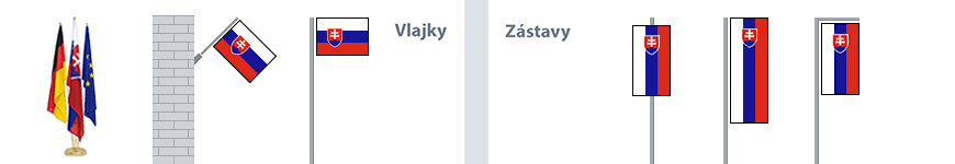 SR vlajky a z&aacute;stavy